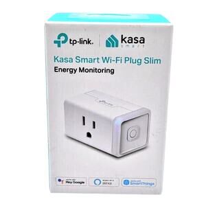 TP-Link Kasa Smart Wi-Fi Outlet Plug KP115 Energy Monitor Alexa Google Control